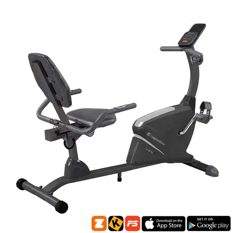 Recumbent inSPORTline Varis Farba čierna