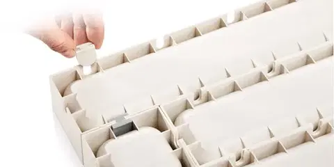 Tescoma náhradné spojky a nôžky FlexiSPACE, 8+8 ks
