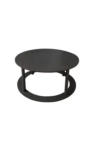 Konferenčný stolík Hole Round - Black