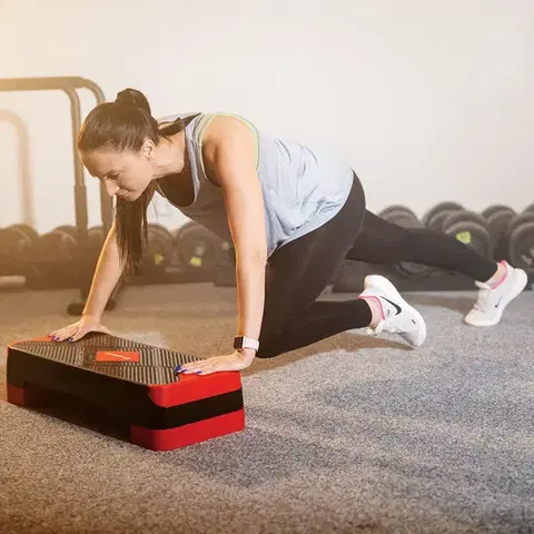 Aerobic step inSPORTline AS150 Farba čierna