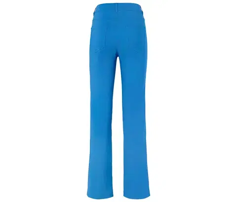 Bengalínové nohavice Bootcut, modré