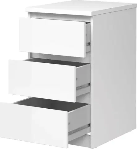 Komoda Simplicitous 237 biela lesk