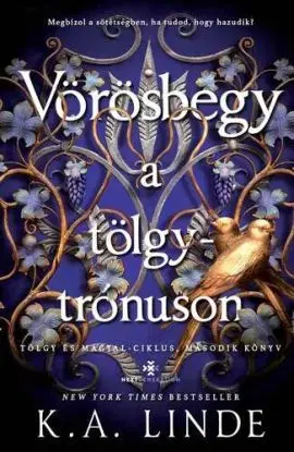 Vörösbegy a tölgytrónuson - Éldekorált - K. A. Linde