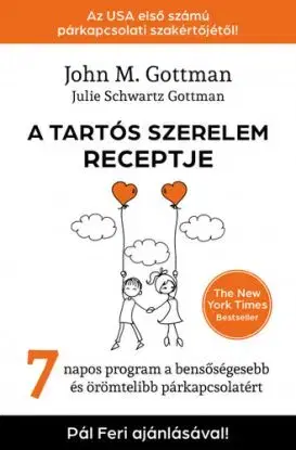 A tartós szerelem receptje - John M. Gottman, Julie Schwartz Gottman