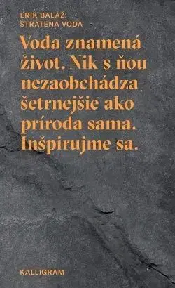 Stratená voda - Erik Baláž