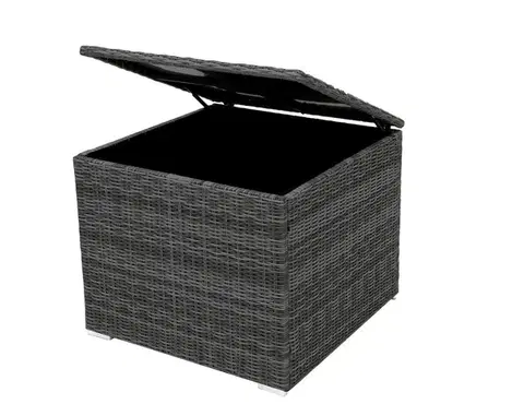 DEOKORK Box na podušky SEVILLA 82 x 82 cm (antracit)