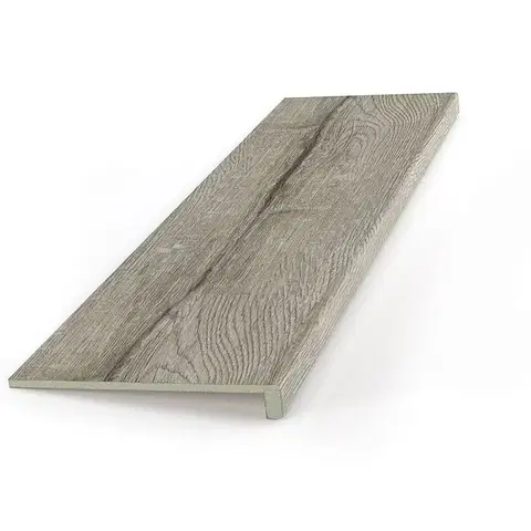 Schodový nášľap / profil TOPSTEP Flex Dub sivý 1200 × 340 × 11 mm