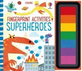 Fingerprint Activities Superheroes - Fiona Watt