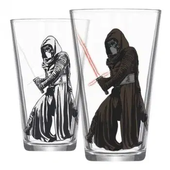 Star Wars: Kylo Ren měnící se sklenice 400 ml