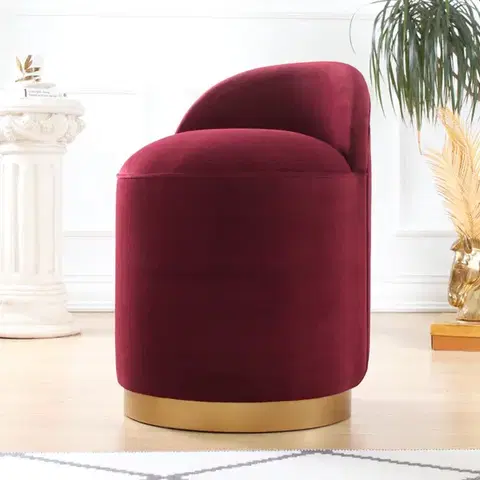 Taburetka Dover Claret Red