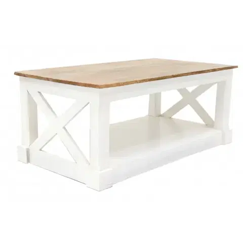 Konferenčný stolík Retro 110x45x60 indický masív mango