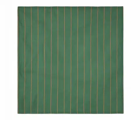 Umývateľný obrus, cca 90 x 90 cm, prúžkovaný