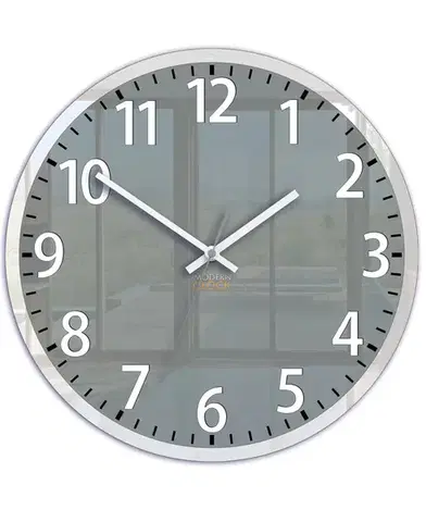 Nástenné hodiny Louis 30 cm sivé
