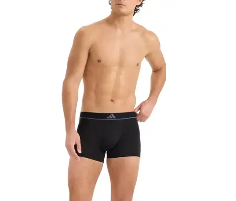 Boxerky adidas Active Micro Flex, 3 ks, sivé
