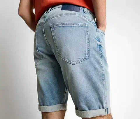 Džínsové šortky Tom Tailor TTJOSH REGULAR SLIM, light stone blue denim