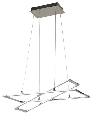 Apeti Kseros LED striebornosivá závesná stropná lampa 4000K