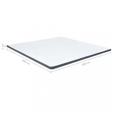 Vrchný matrac na posteľ boxspring Dekorhome