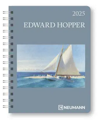 Diár 2025 Edward Hopper špirálový Neumann
