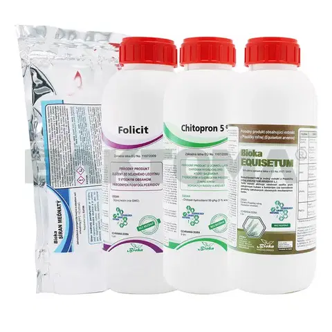 Balíček F (CUSO4+FO+CH+EQ) Objem: 3x 0,5 l + 1x0,5 kg