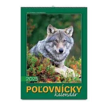 Nástenný kalendár Poľovnícky kalendár 2025