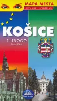 Košice, mapa mesta 1: 15 000