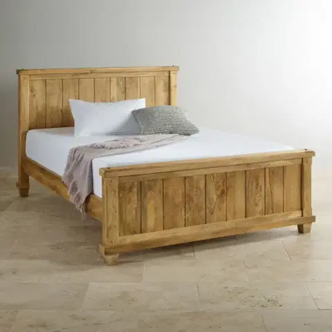 Posteľ Devi 160x200 indický masív mango