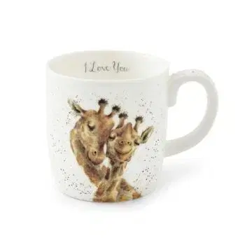 Porcelánový hrnček "I Love You", 0,4 l Wrendale Designs - Ľúbim ťa