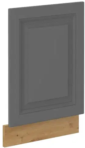 STELLA ZM 570X446 dvierka na umývačku riadu, stredne šedá/dub Artisan