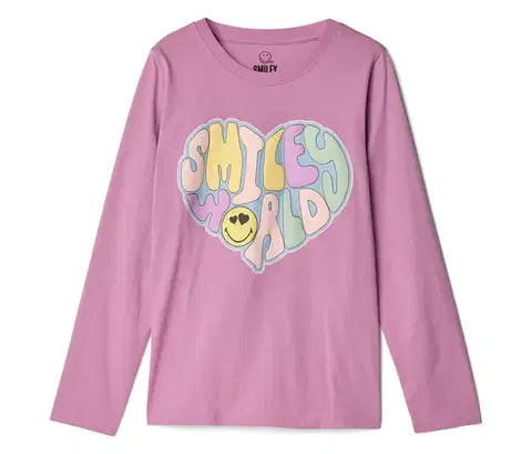 Detské tričko s dlhým rukávom SMILEYWORLD®