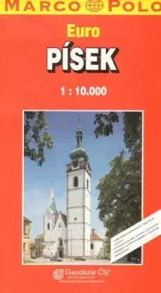 Písek - mapa 1:10 000