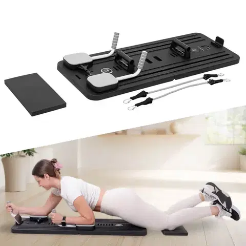 Pilates reformer inSPORTline Trancer Basic Farba čierna