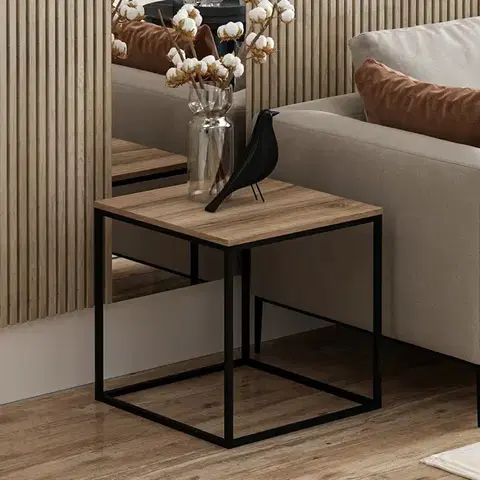 Odkladací stolík Basak Walnut