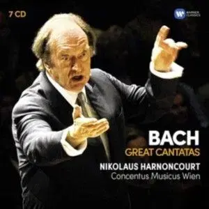 Harnoncourt Nikolaus & Gustav Leonhardt - Johann Sebastian Bach: Great Cantatas 7CD - Bach Sebastian Johann