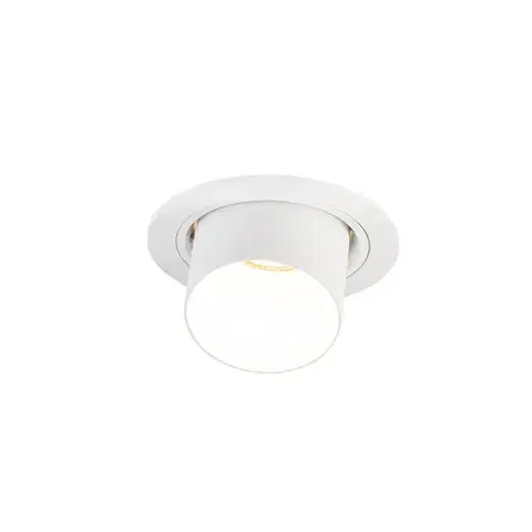 Moderné zapustené bodové svetlo okrúhle biele naklápateľné - Installa