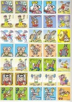 Čtyřlístek - pexeso