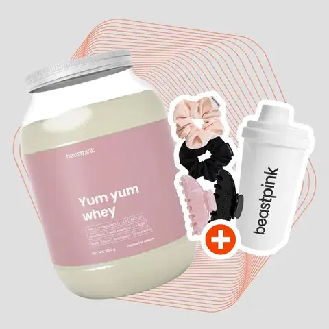 BeastPink Yum Yum Whey čokoláda lieskový oriešok
