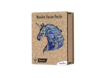 RECENTTOYS Drevené puzzle - Jednorožec