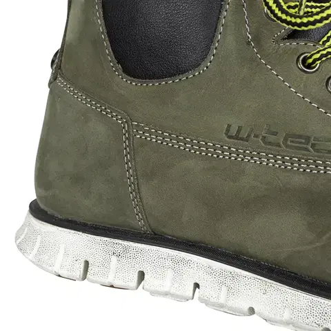 Moto topánky W-TEC Exetero Olive Farba olivovo zelená, Veľkosť 39