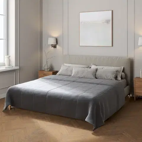 Dekoria Zamatový prehoz Velvet, Mørkegrå, Velvet, 704-12
