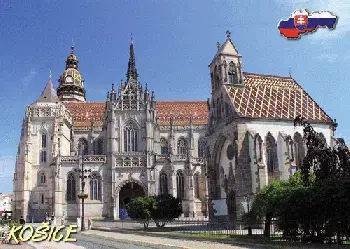 (B) 3D pohľadnica Košice (Dóm Svätej Alžbety, leto/zima) - Blažej Babík