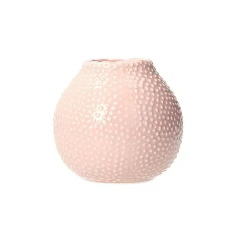 Dekoria Váza Tessa Light Pink 13cm, 13 x 13 cm