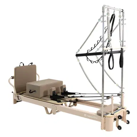 Pilates reformer inSPORTline Comfolder EVO Farba béžová