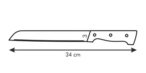 Tescoma nôž na chlieb HOME PROFI 21 cm
