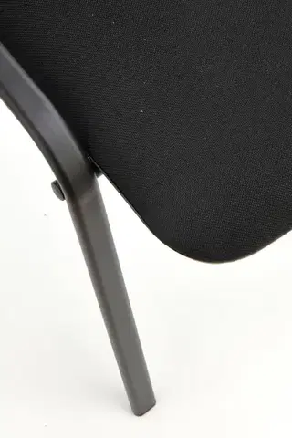 Konferenčná stolička ISO 82 cm čierna