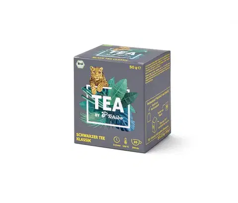 TEA by Tchibo Bio čierny čaj Klassik - 8 x 20