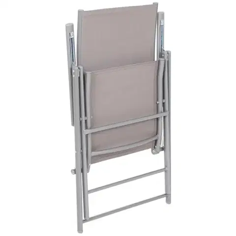 Set záhradných polohovacích stoličiek so stolíkom 3 ks