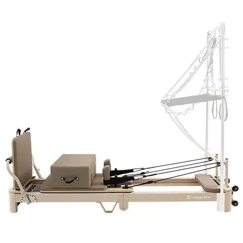 Pilates reformer inSPORTline Comfolder EVO Farba béžová
