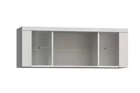 INDIE závesný regál I-21, craft biely