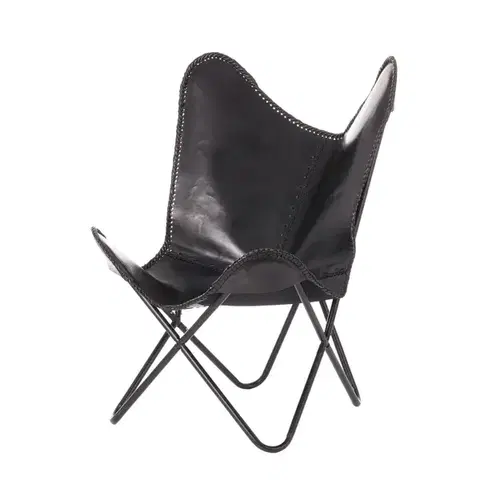 Dekoria Kreslo Imeon 72x76x96cm čierny, 72 x 76 x 96 cm