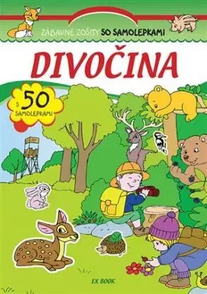 Divočina - Zábavné zošity so samolepkami